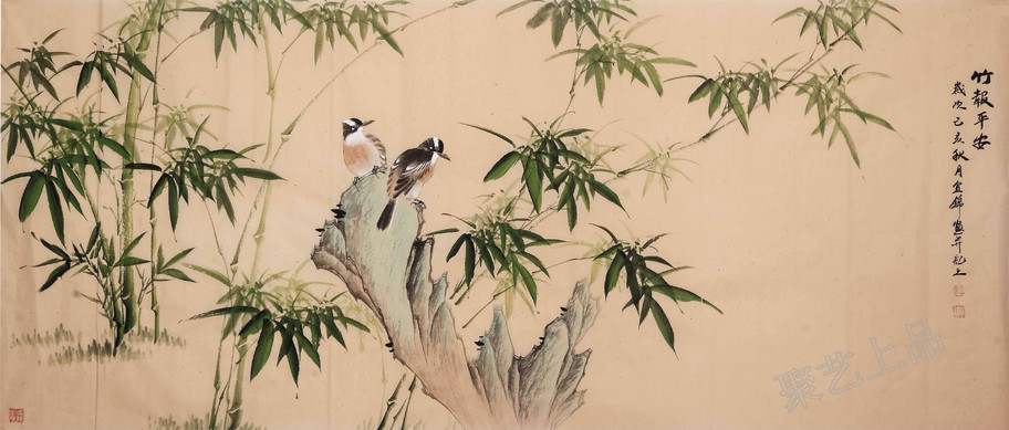 客厅沙发背景墙挂什么画好 适合客厅的花鸟画 请查收(转载)